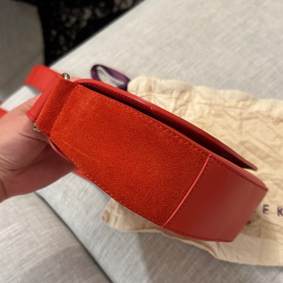 Ted Baker Equenia Red Crossbody Saddle Bag - Picture 7 of 7